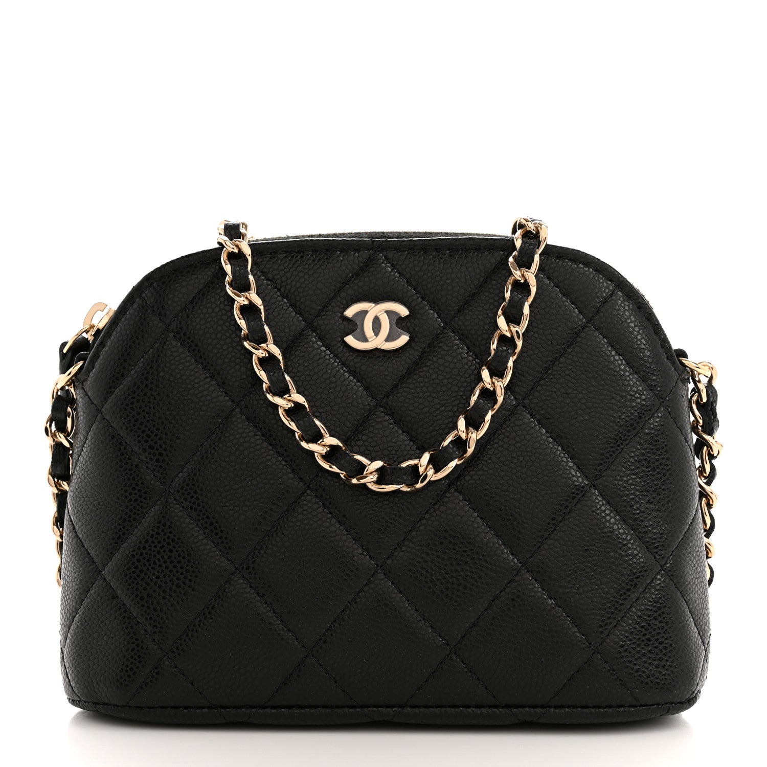 Chanel Caviar Quilted Classic Clutch With Chain Black 1 of 10