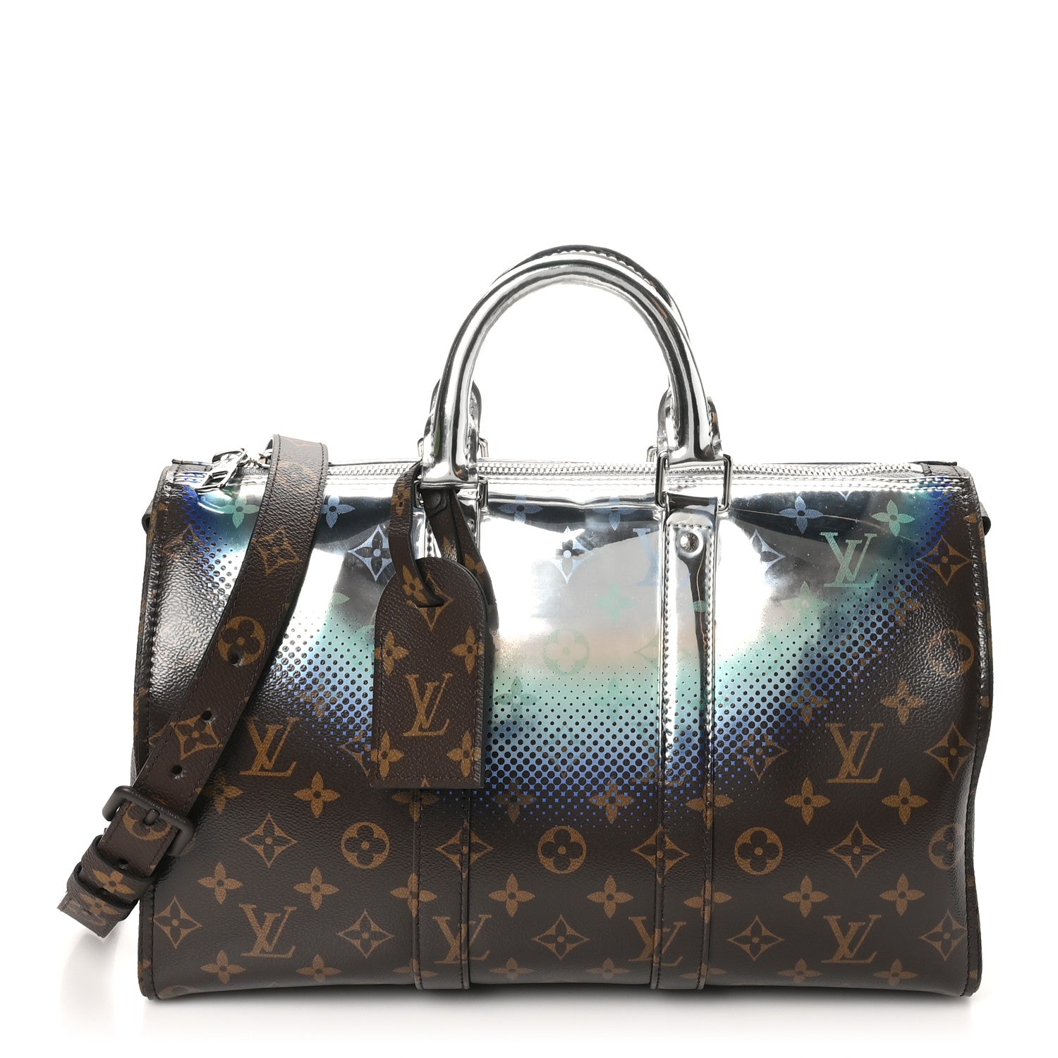 Louis Vuitton Metallic Nebula Monogram Speedy Bandouliere 35 Multicolor 1 of 9