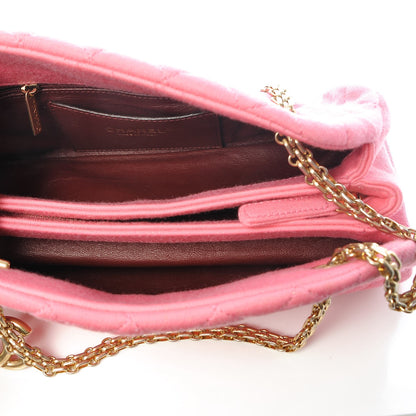 Chanel Jersey Quilted Small Just Mademoiselle Pink 5 of 12