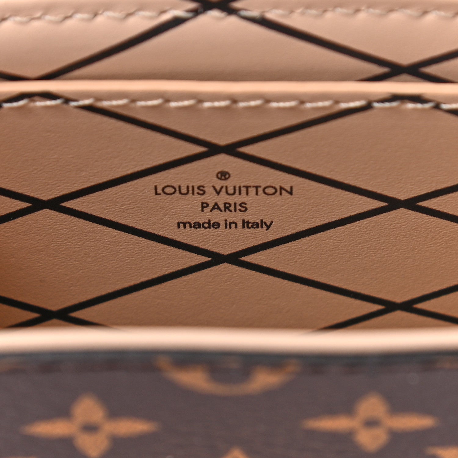Louis Vuitton Monogram Pochette Trunk Verticale Black 6 of 9