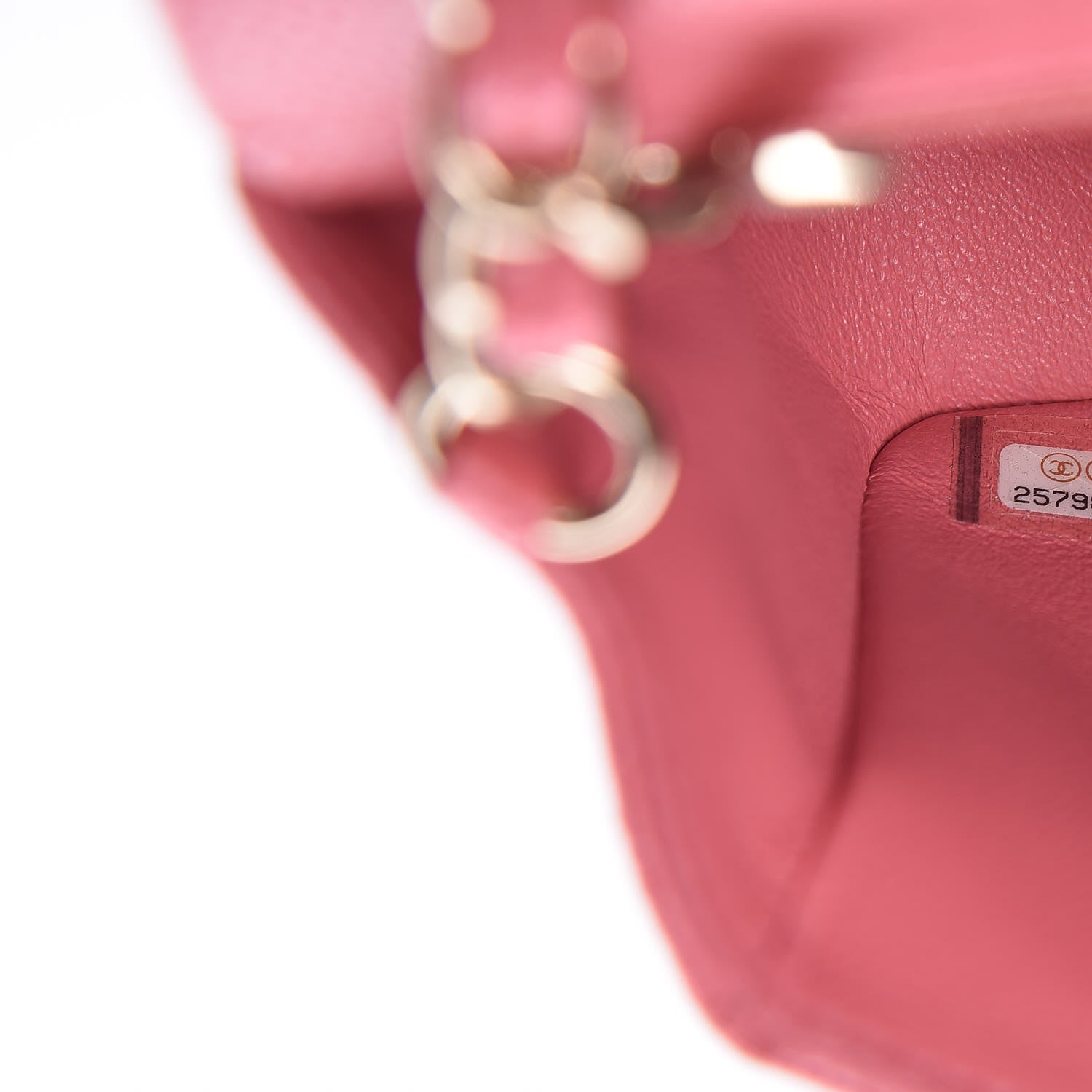 Chanel Iridescent Caviar Quilted Mini Rectangular Flap Pink 7 of 10