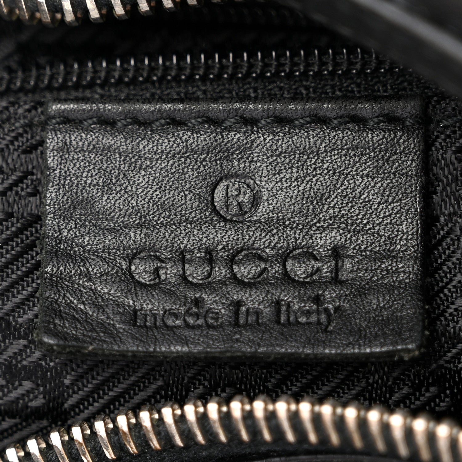 Gucci Calfskin GG Small Clasp Hobo Black 6 of 13