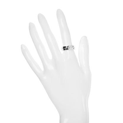 Tiffany Sterling Silver T Wide Ring 52 6 2 of 4