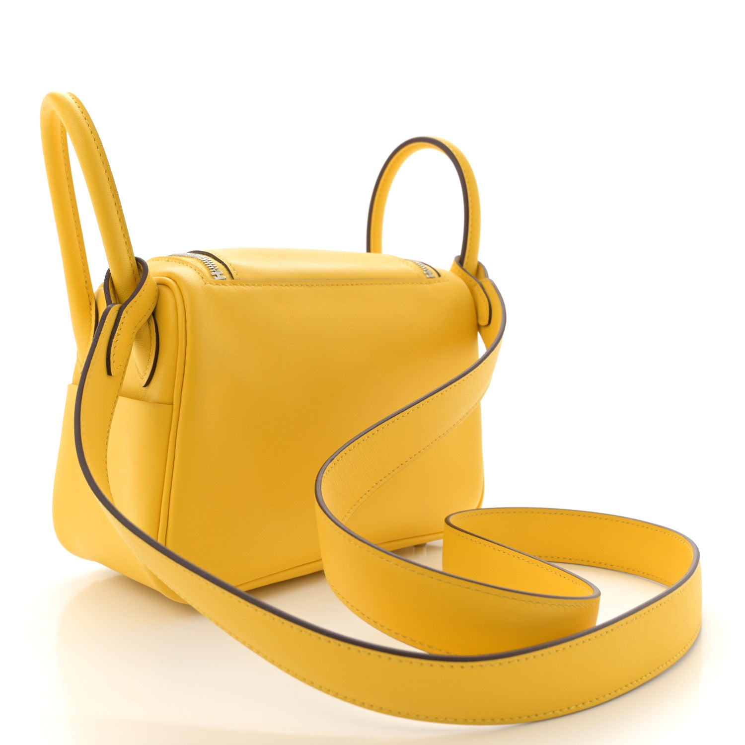 Hermes Swift Mini Lindy 20 Jaune De Naples 3 of 11