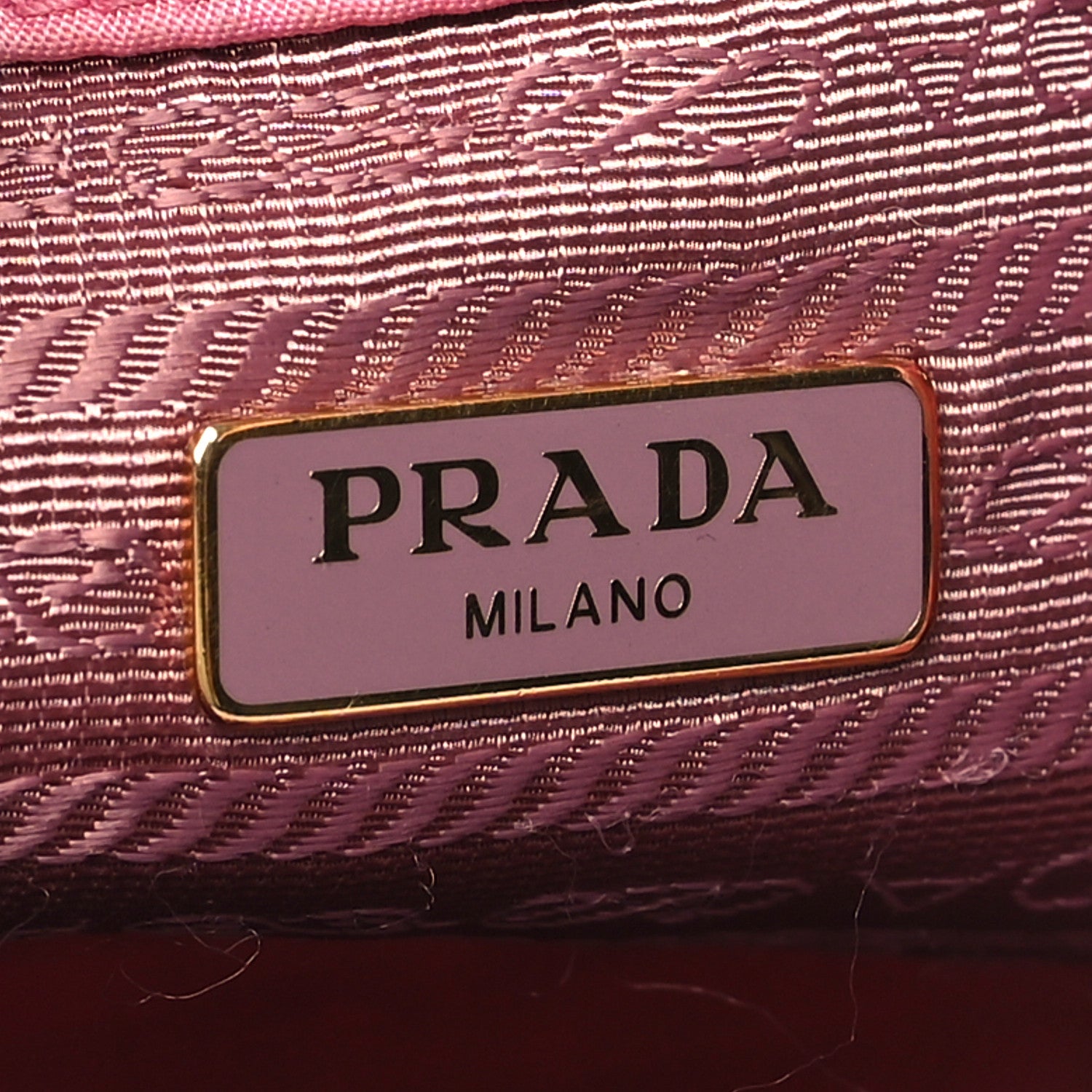 Prada Re-Nylon Saffiano Duet Bucket Crossbody Bag Begonia 6 of 14