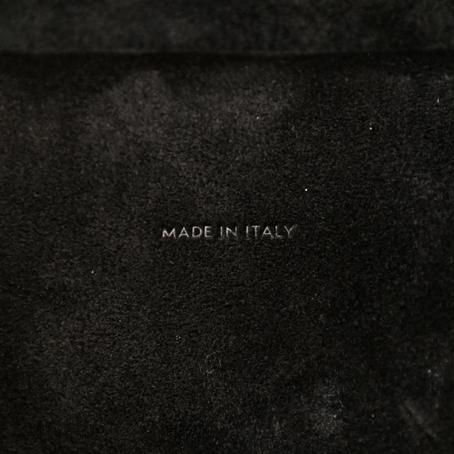 Grained Calfskin Mini Belt Bag Black