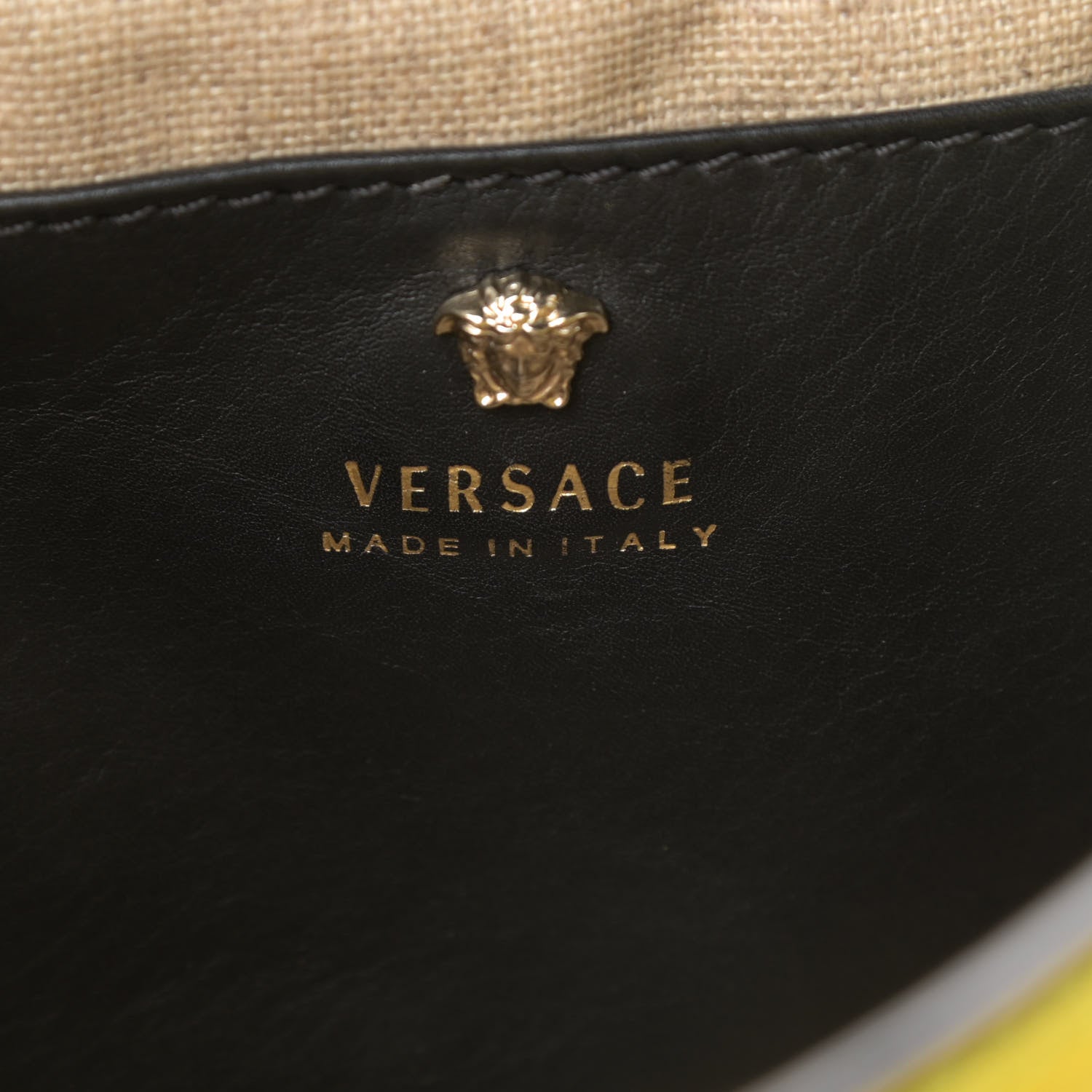 Versace Calfskin Medium Palazzo Empire Colorblock Crossbody Bag Multicolor 6 of 17