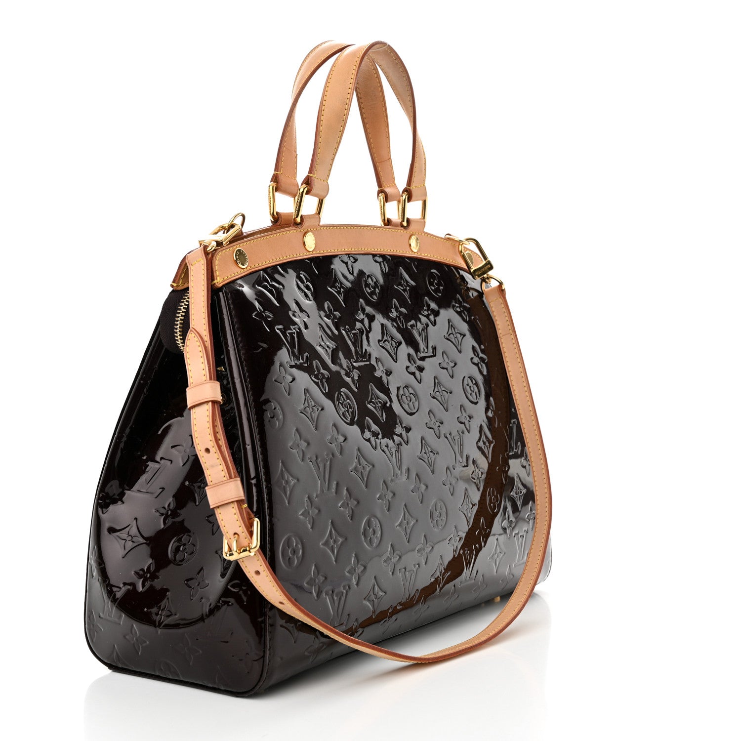Louis Vuitton Vernis Brea GM Amarante 3 of 9