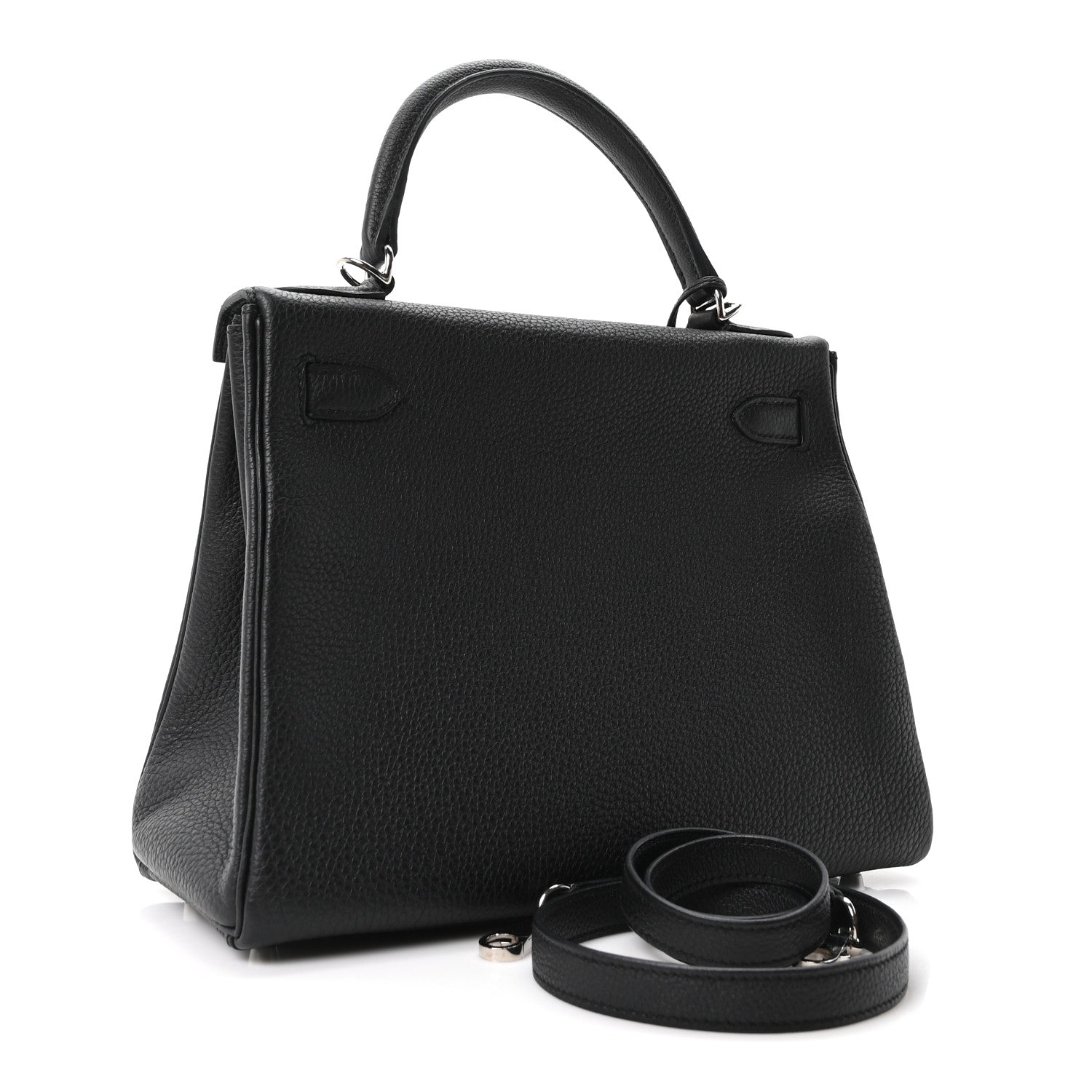 Hermes Togo Kelly Retourne 28 Black 3 of 11