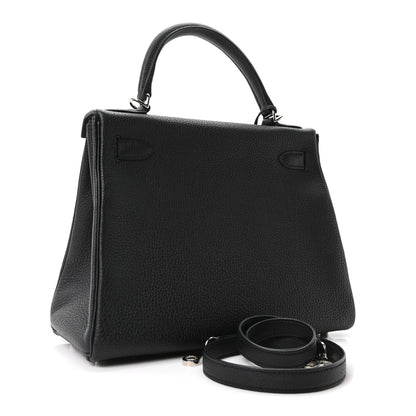 Hermes Togo Kelly Retourne 28 Black 3 of 11
