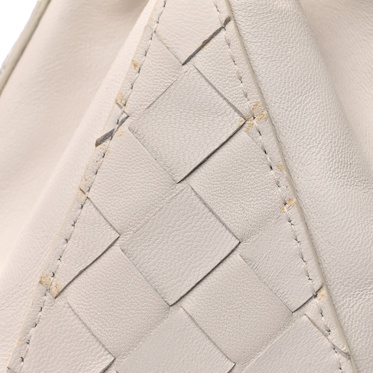 Bottega Veneta Nappa Intrecciato The Mini Knot Shoulder Bag Chalk 11 of 15