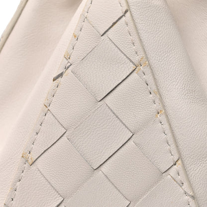 Bottega Veneta Nappa Intrecciato The Mini Knot Shoulder Bag Chalk 11 of 15