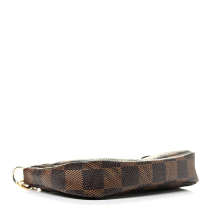 Louis Vuitton Damier Ebene Complice Trunks and Bags Mini Pochette Accessories Red 4 of 9