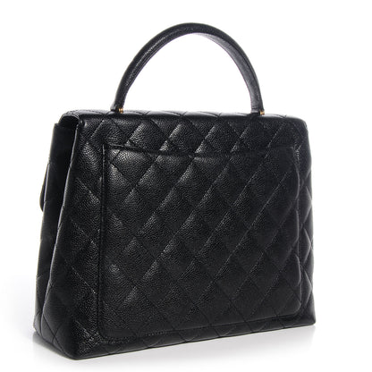 Chanel Caviar Kelly Jumbo Flap Bag Black 3 of 9
