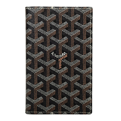Goyard Goyardine Passport Holder Black Gold 1 of 4