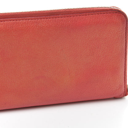 Hermes Chevre Mysore Perforated H Azap Wallet Bougainvillea 13 of 13