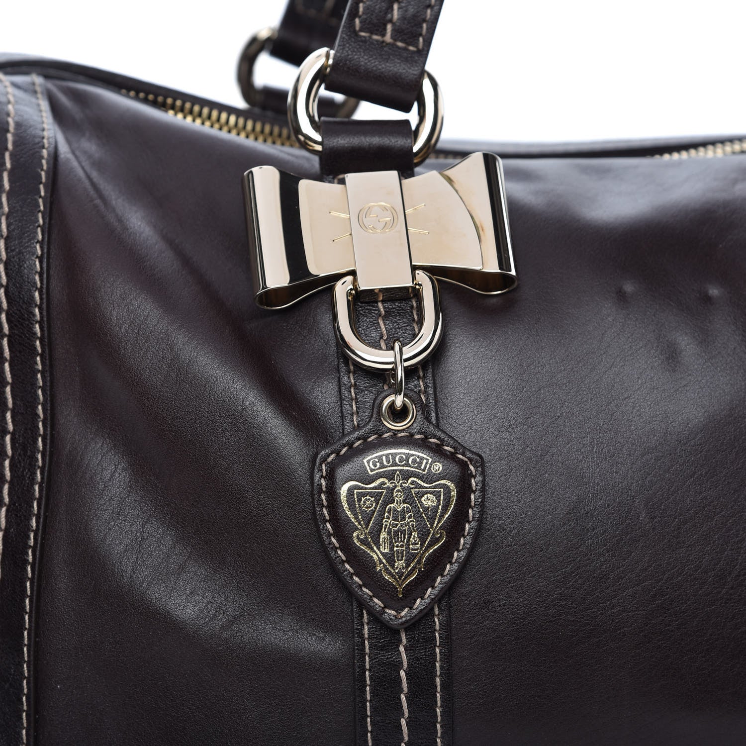 Gucci Nappa Medium Duchessa Boston Brown 10 of 10