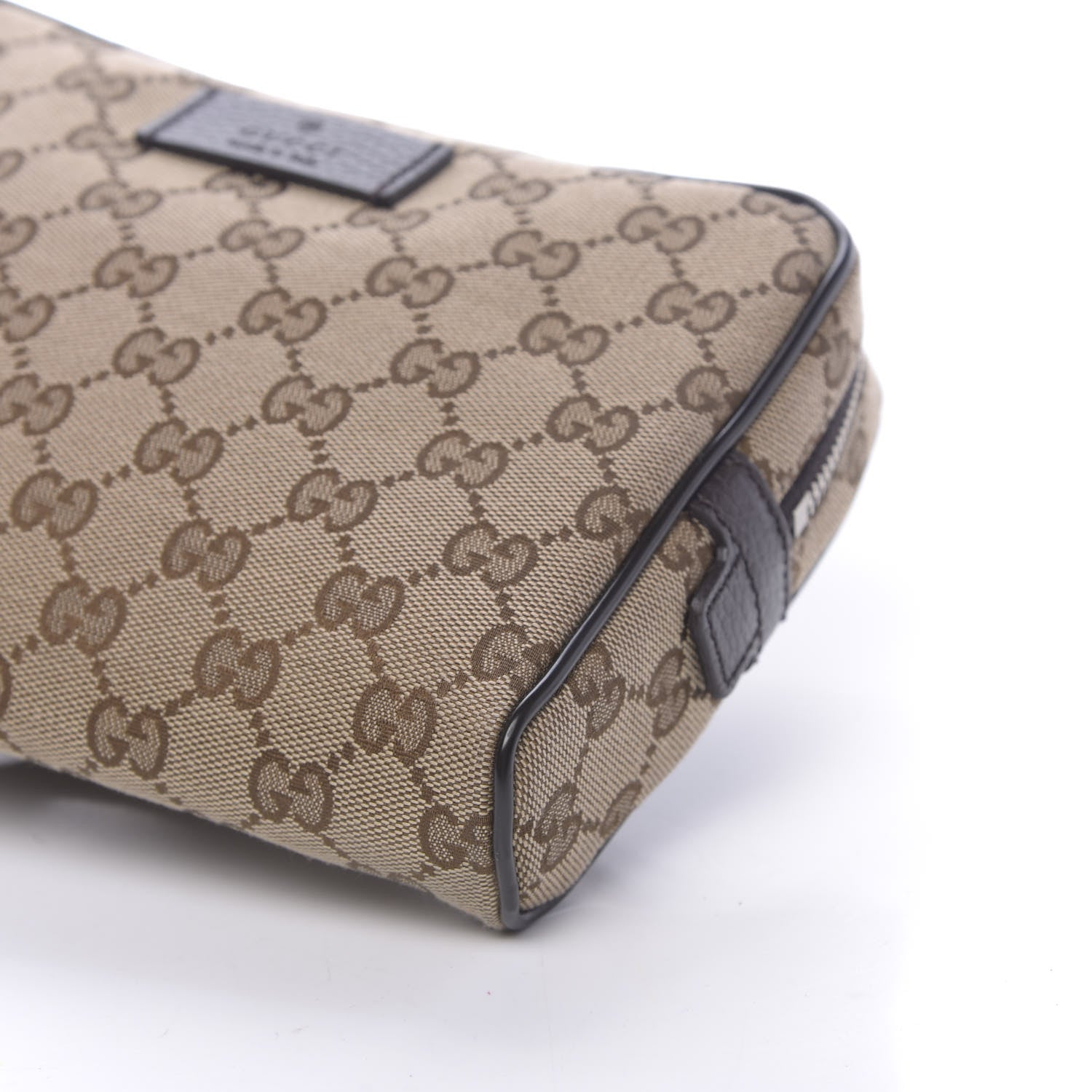 Gucci Monogram Belt Bag Dark Brown 10 of 10