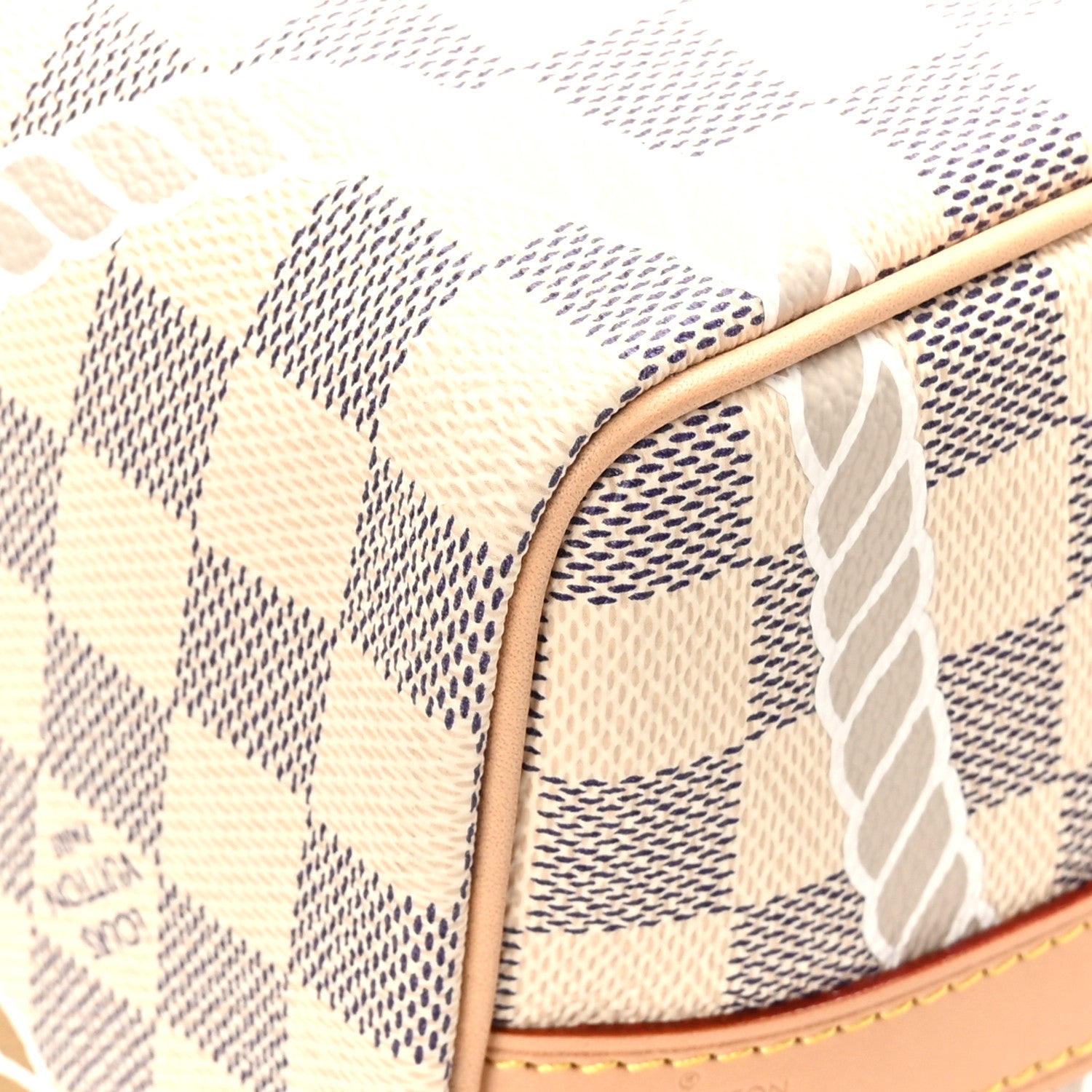 Louis Vuitton Damier Azur Nautical Speedy Bandouliere 25 11 of 11