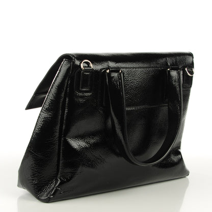Givenchy Patent Medium Pandora Pure Flap Bag Black 4 of 8