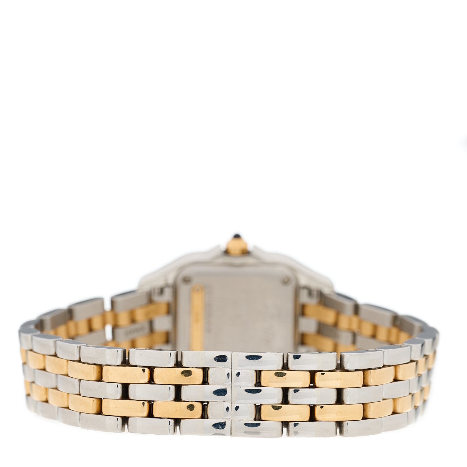 Cartier Stainless Steel 18K Yellow Gold 22mm Panthere Quartz Watch 3 of 4