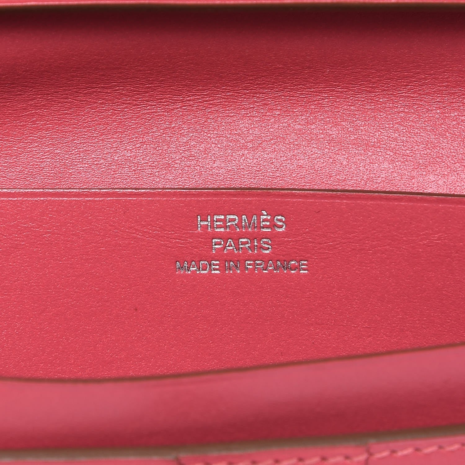 Hermes Tadelakt Bearn Gusset Wallet Rose Azalee 6 of 10