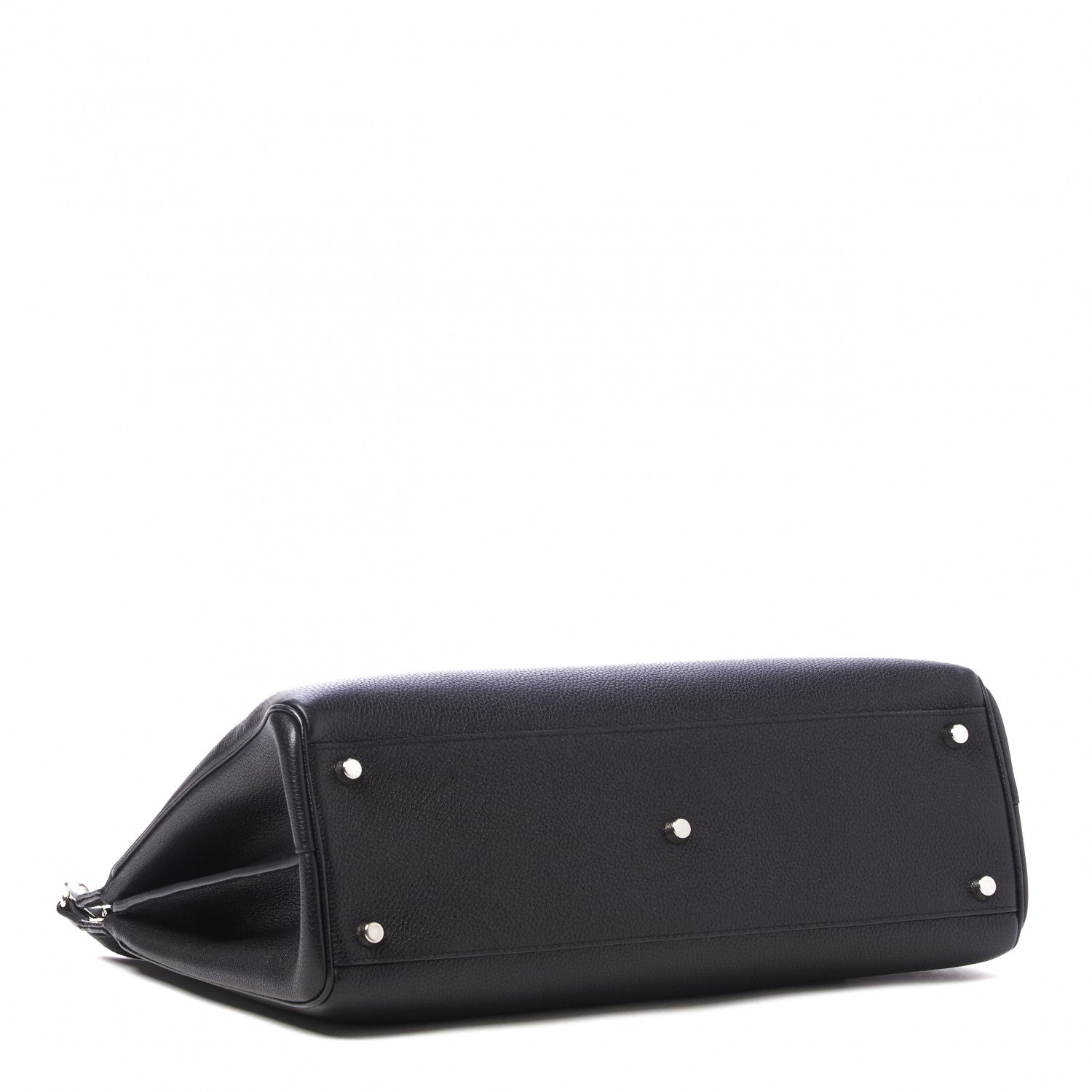Gucci Grainy Calfskin Medium Zumi Top Handle Bag Black 3 of 8