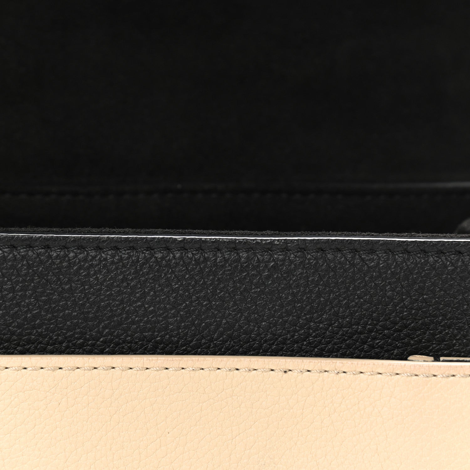 Louis Vuitton Soft Calfskin My Lockme Top Handle Vanille Black 8 of 12