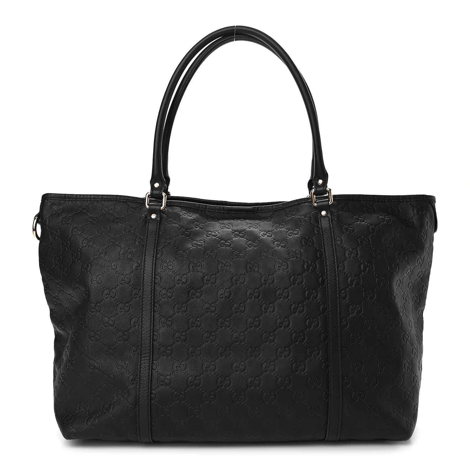 Gucci Guccissima Large Joy Tote Black 1 of 10
