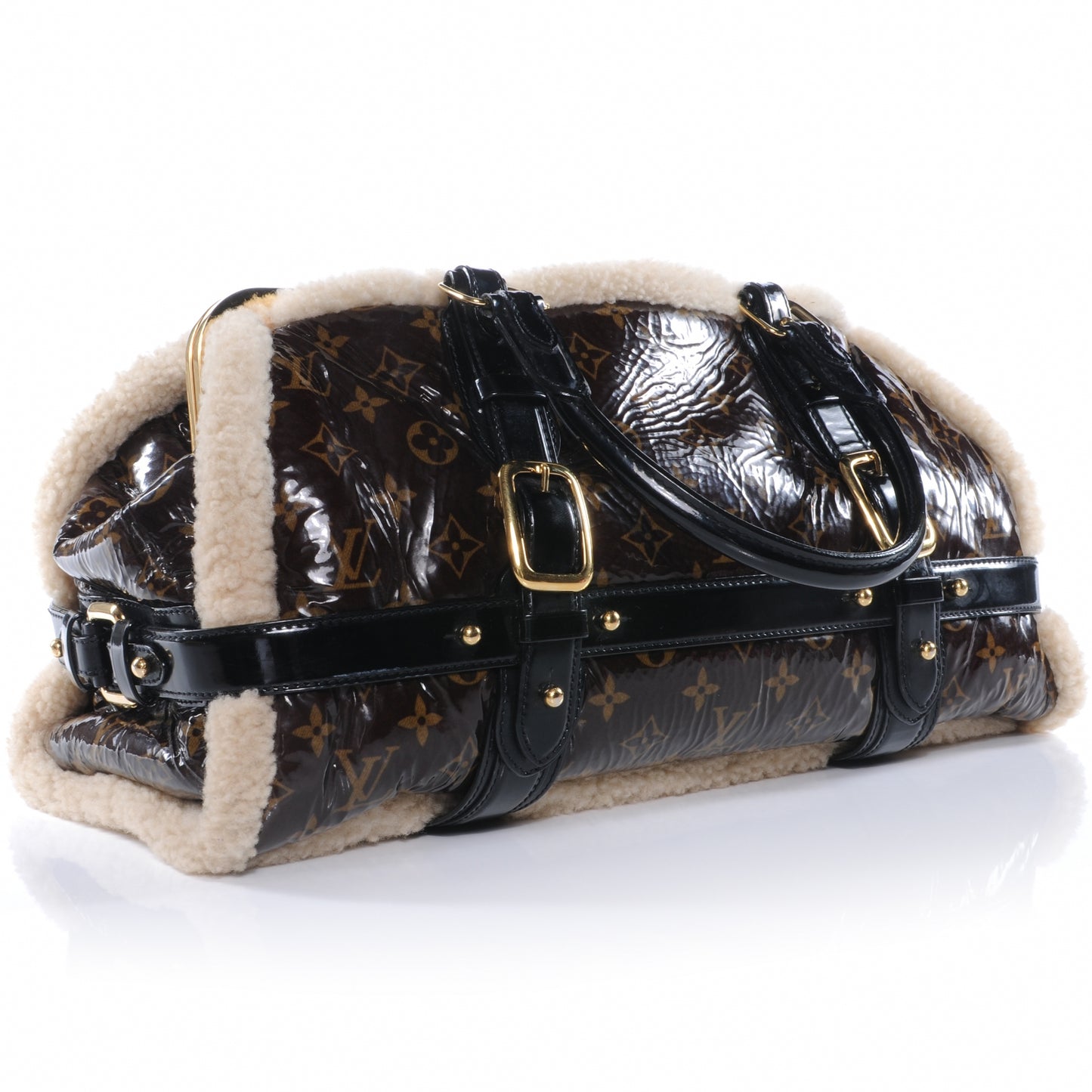 Monogram Shearling Storm Bag