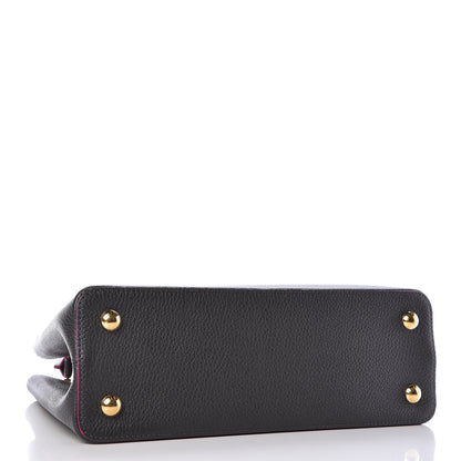 Louis Vuitton Taurillon Capucines PM 4 of 9