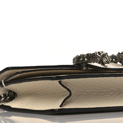 Gucci Dollar Calfskin Crystal Super Mini Dionysus Shoulder Bag Mystic White Black Diamond 7 of 10