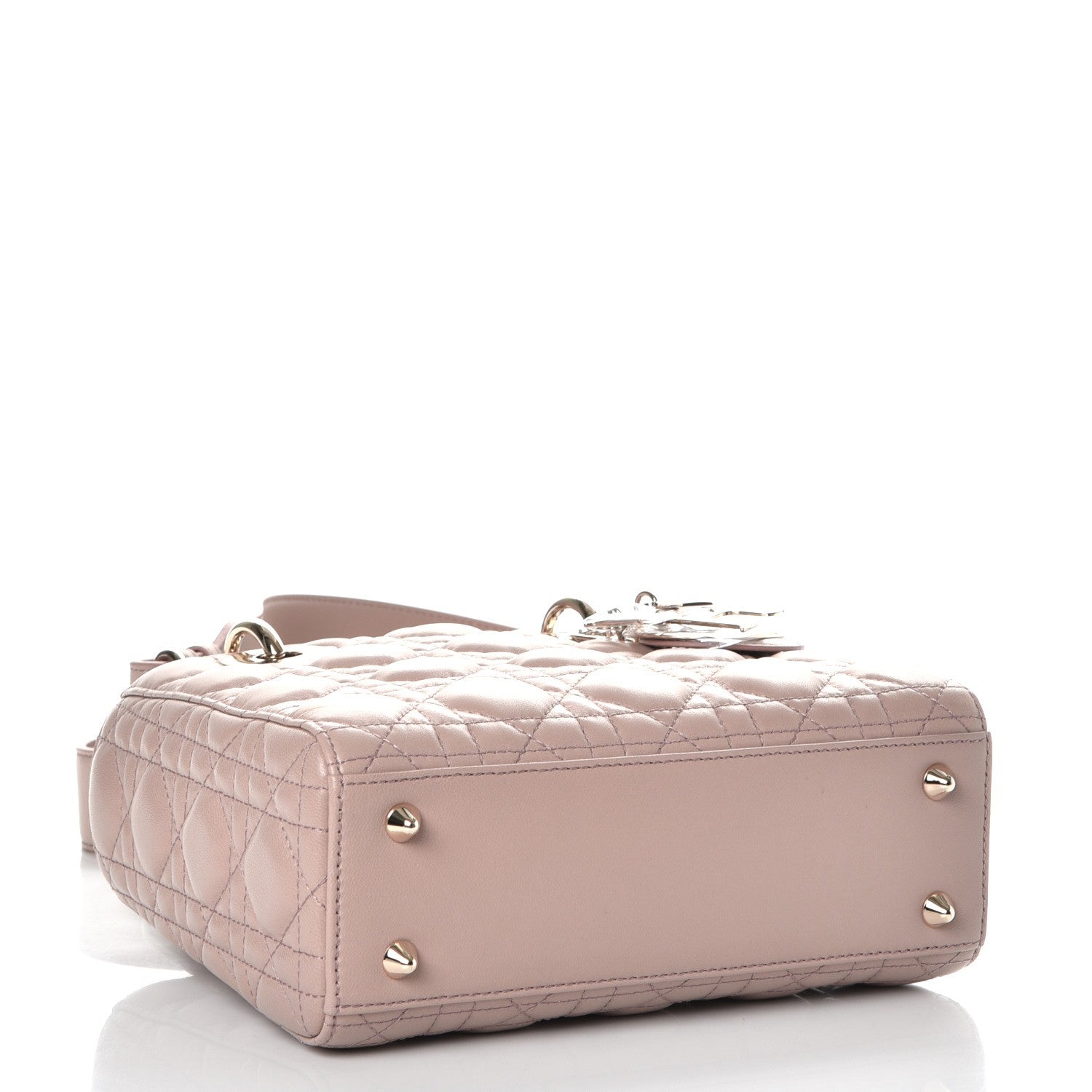 Christian Dior Lambskin Cannage Small My Lady Dior Light Pink 4 of 8