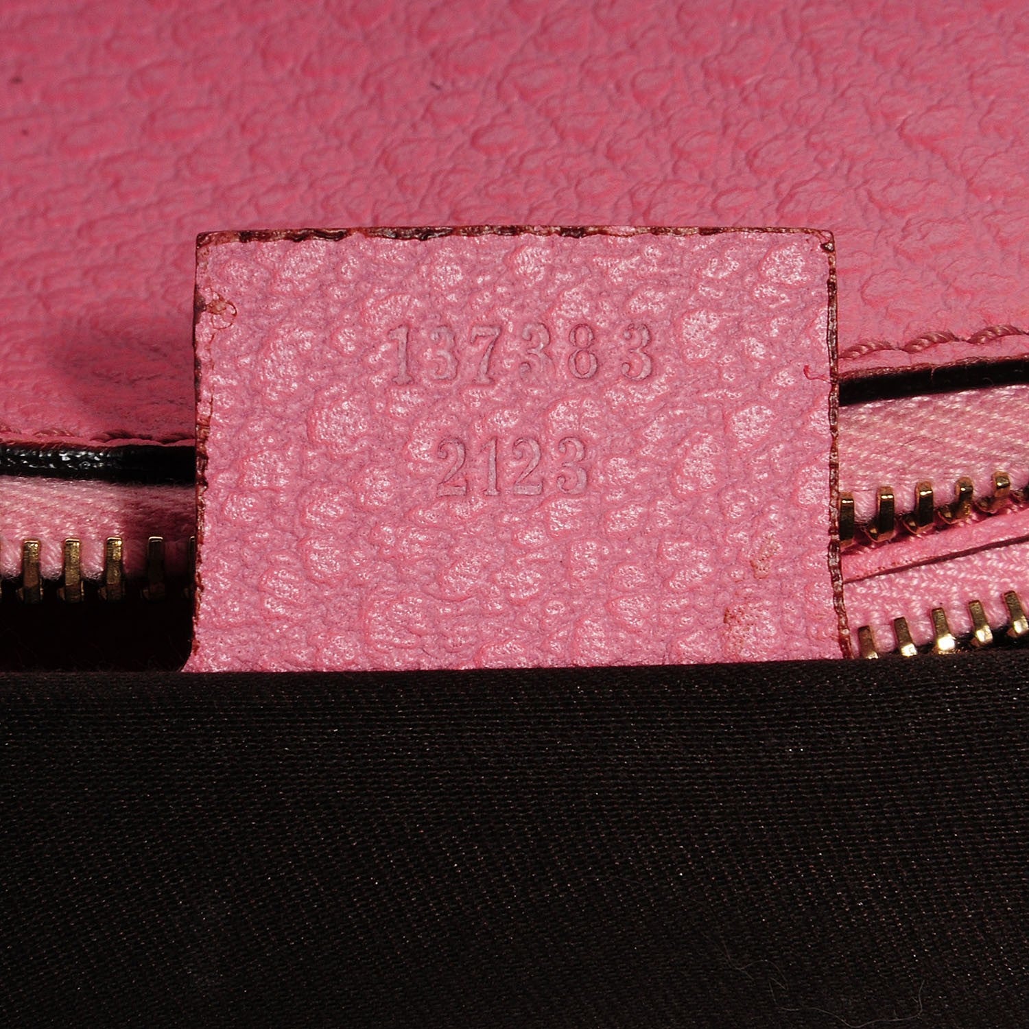 Gucci Calfskin Bamboo Top Handle Bag Pink 7 of 7