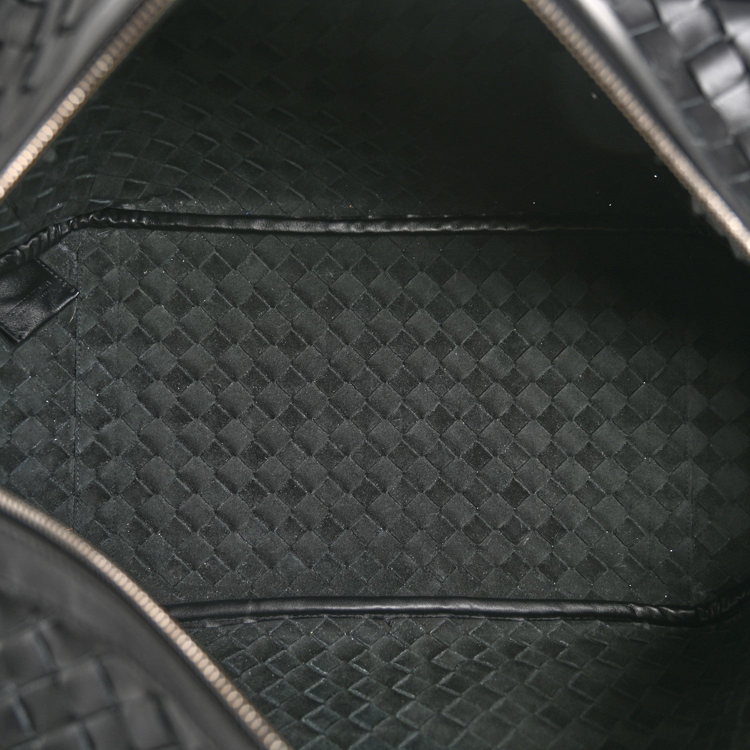 Bottega Veneta Nappa Intrecciato Travel Duffel Bag Black 5 of 12