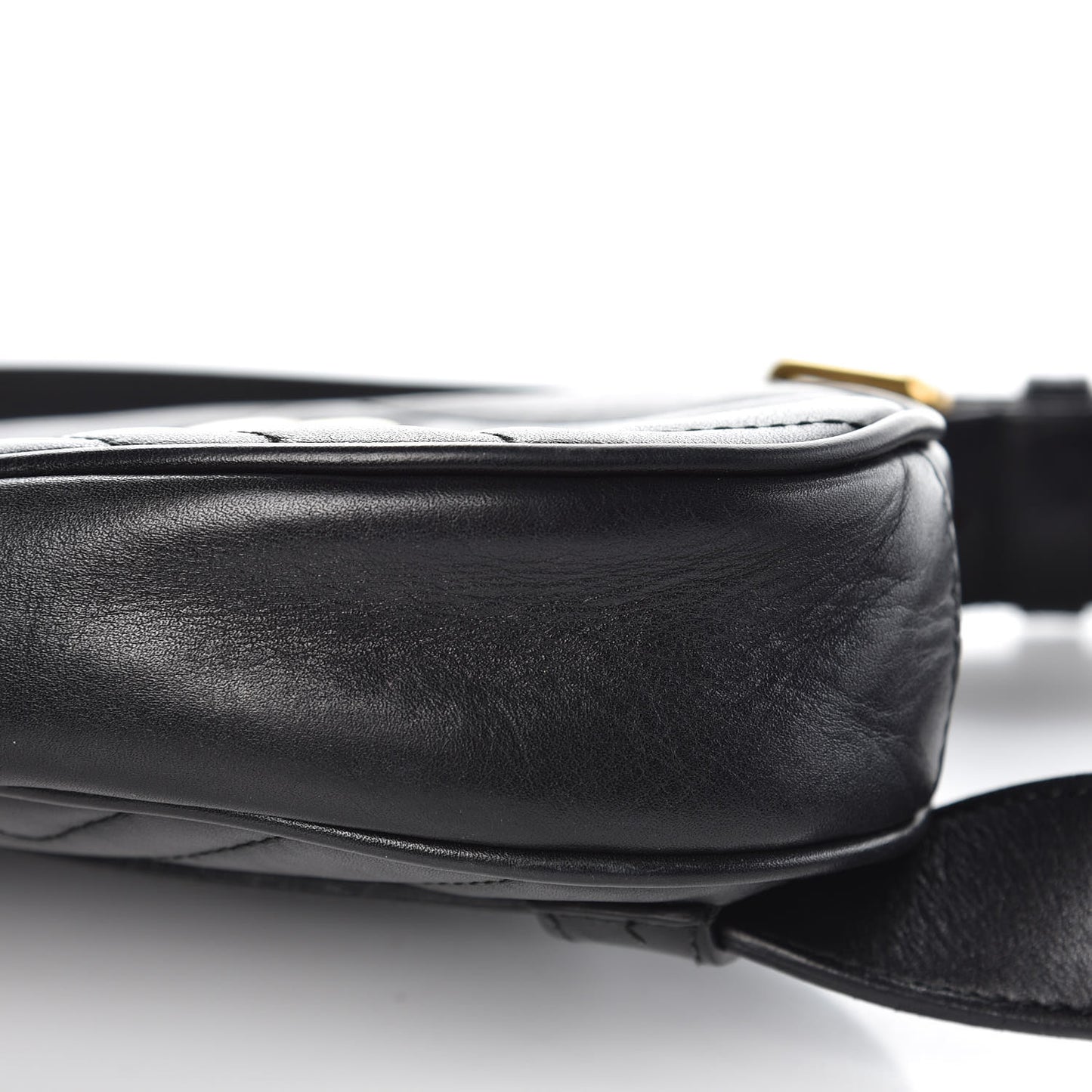 Calfskin Matelasse GG Marmont Belt Bag 105 42 Black