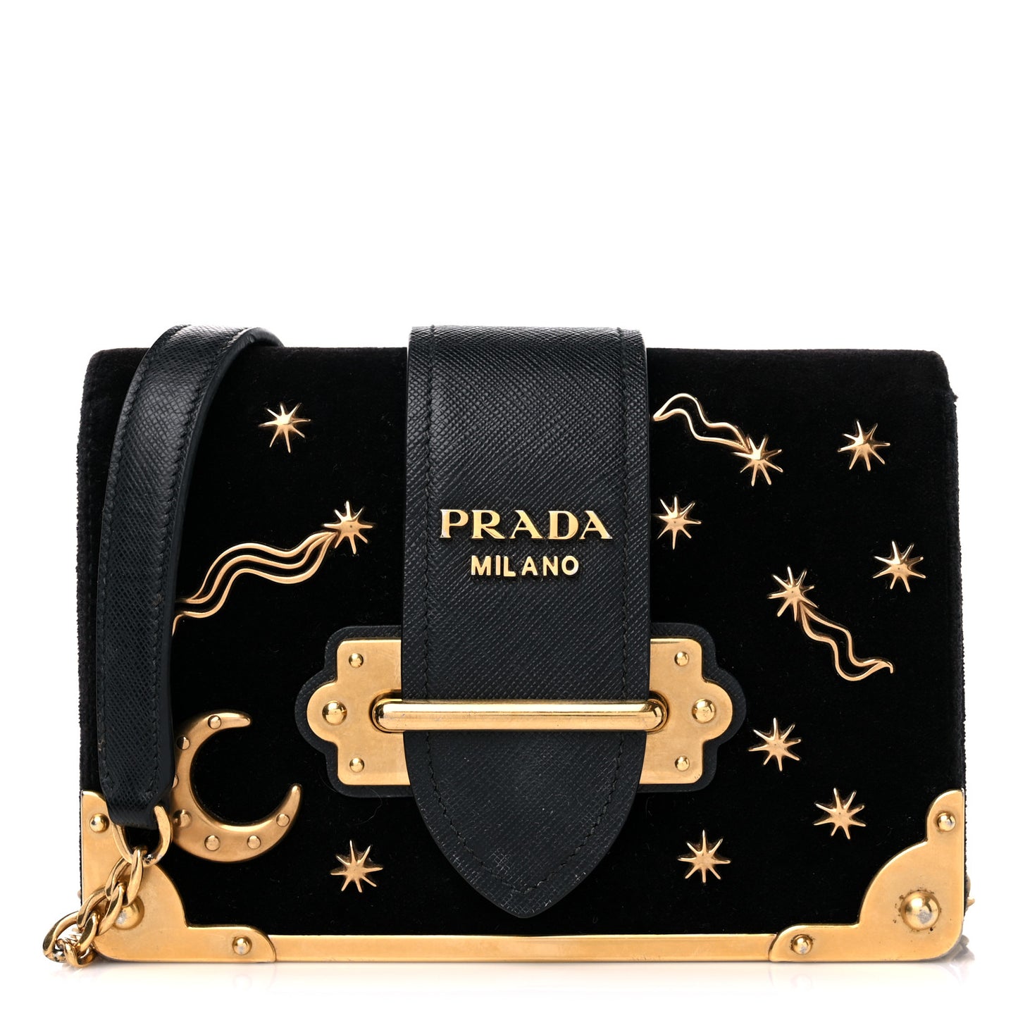 Velvet Cahier Astrology Bag Black