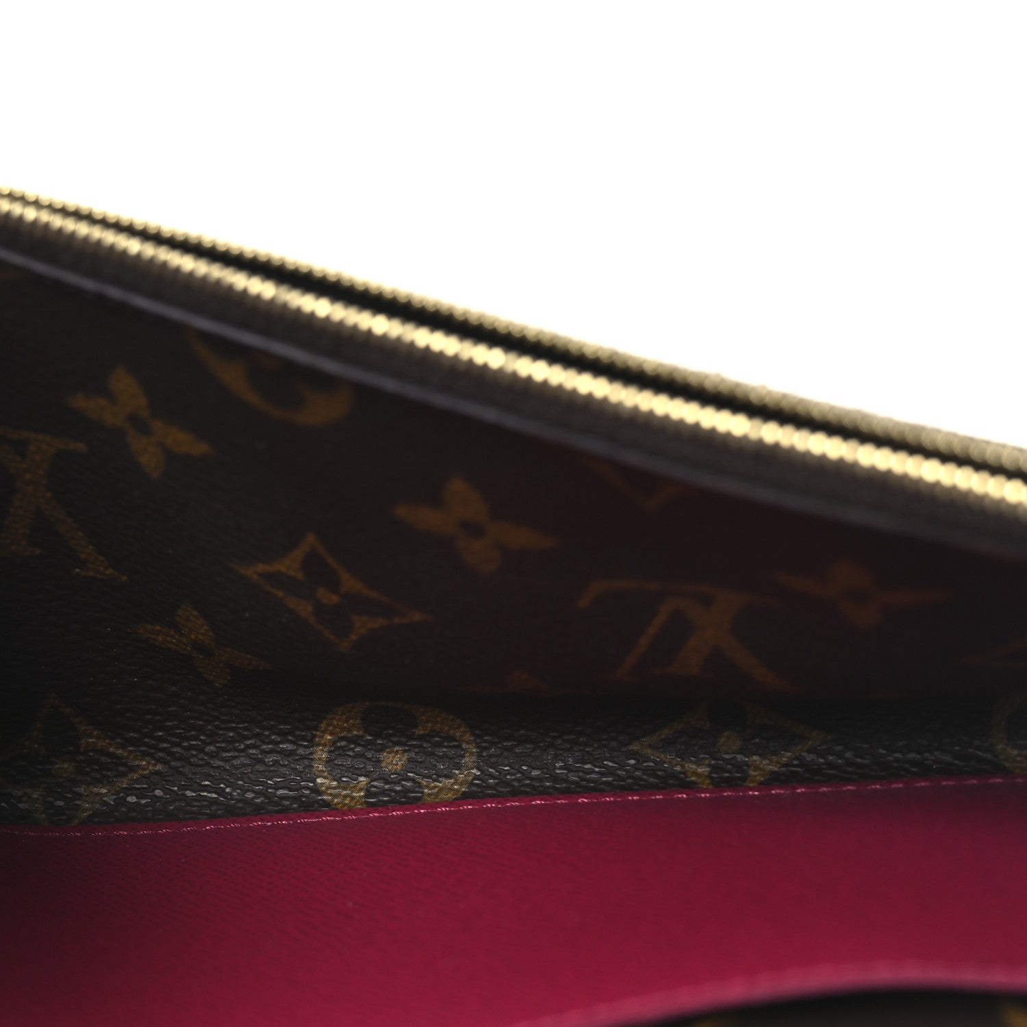 Louis Vuitton Monogram Emilie Wallet Fuchsia 5 of 11