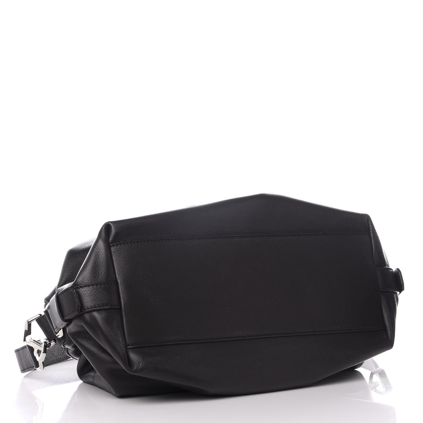 Waxy Grained Calfskin Medium Nightingale Black
