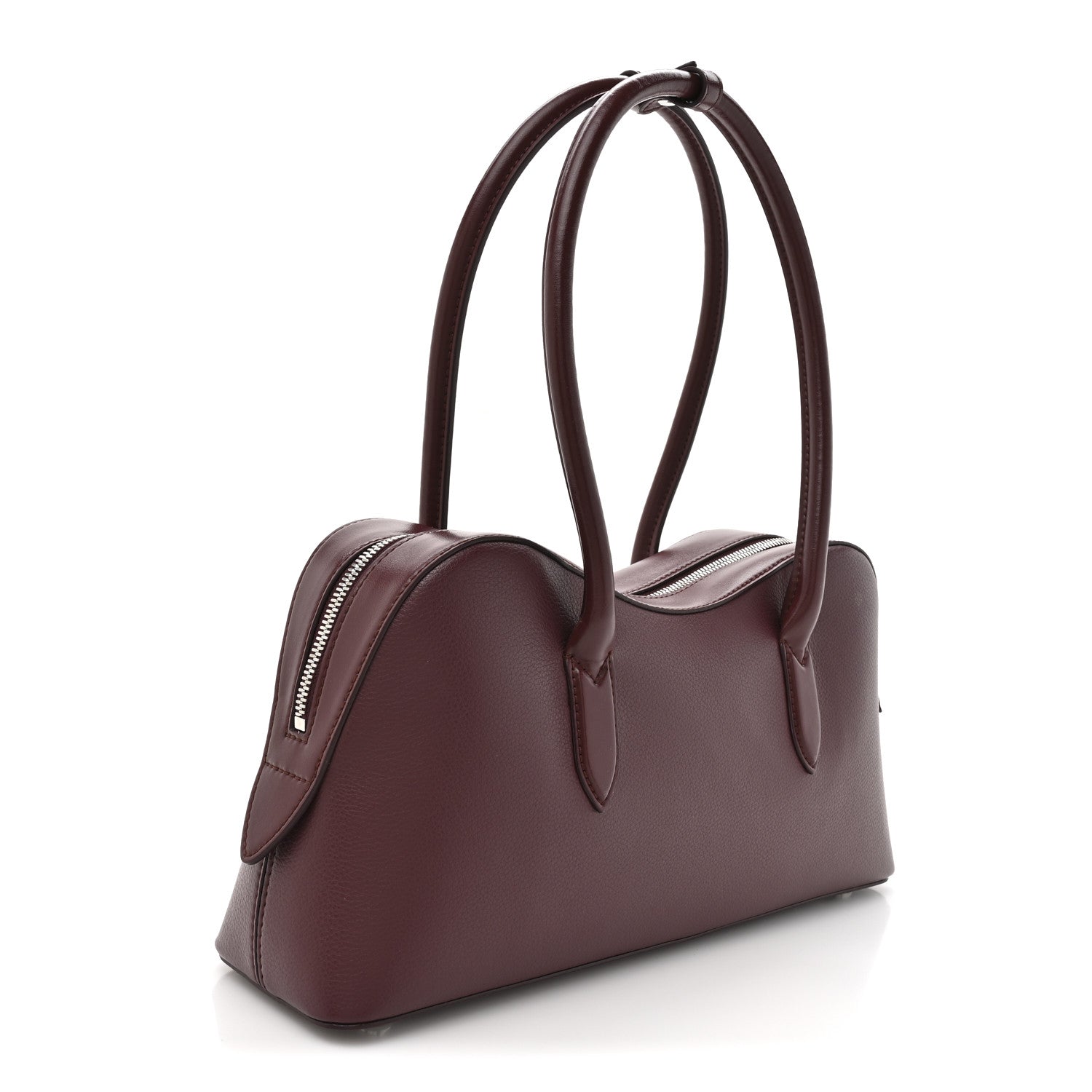 Stella McCartney Eco Grainy Alter Mat Ryder Shoulder Bag Bordeaux 3 of 9