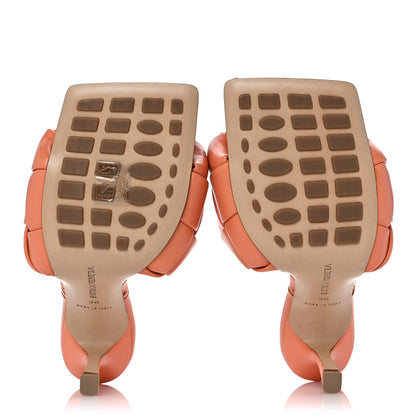 Bottega Veneta Nappa Maxi Intrecciato Lido Mule Sandals 36 Papaya 5 of 7
