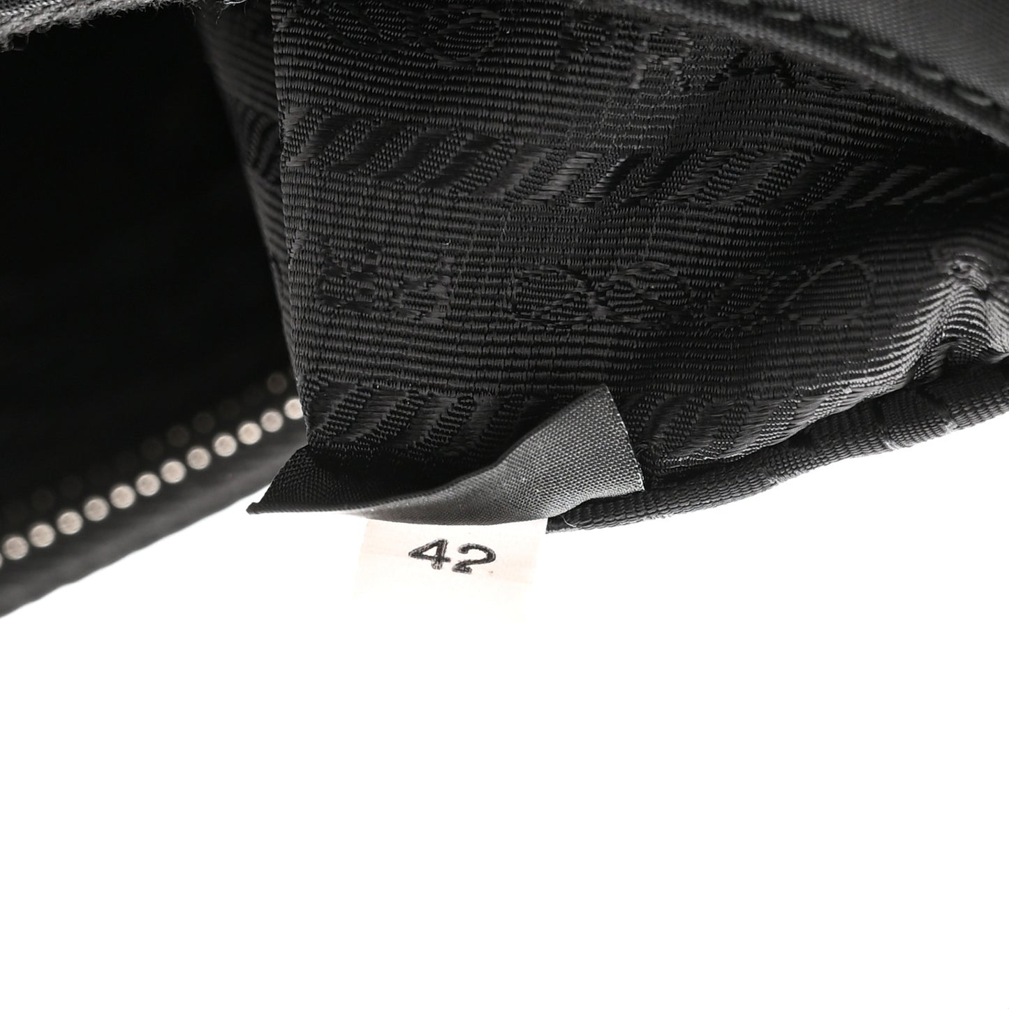 Tessuto Nylon Saffiano Mini Re-Edition 2005 Bag Black