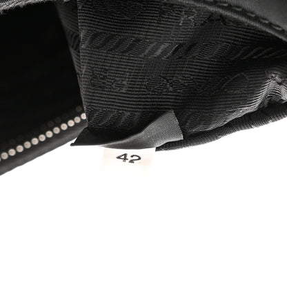 Prada Tessuto Nylon Saffiano Mini Re-Edition 2005 Bag Black 8 of 11