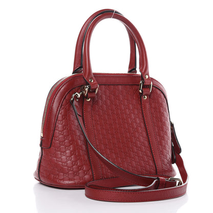 Gucci Soft Microguccissima Mini Dome Bag Rosso 3 of 10