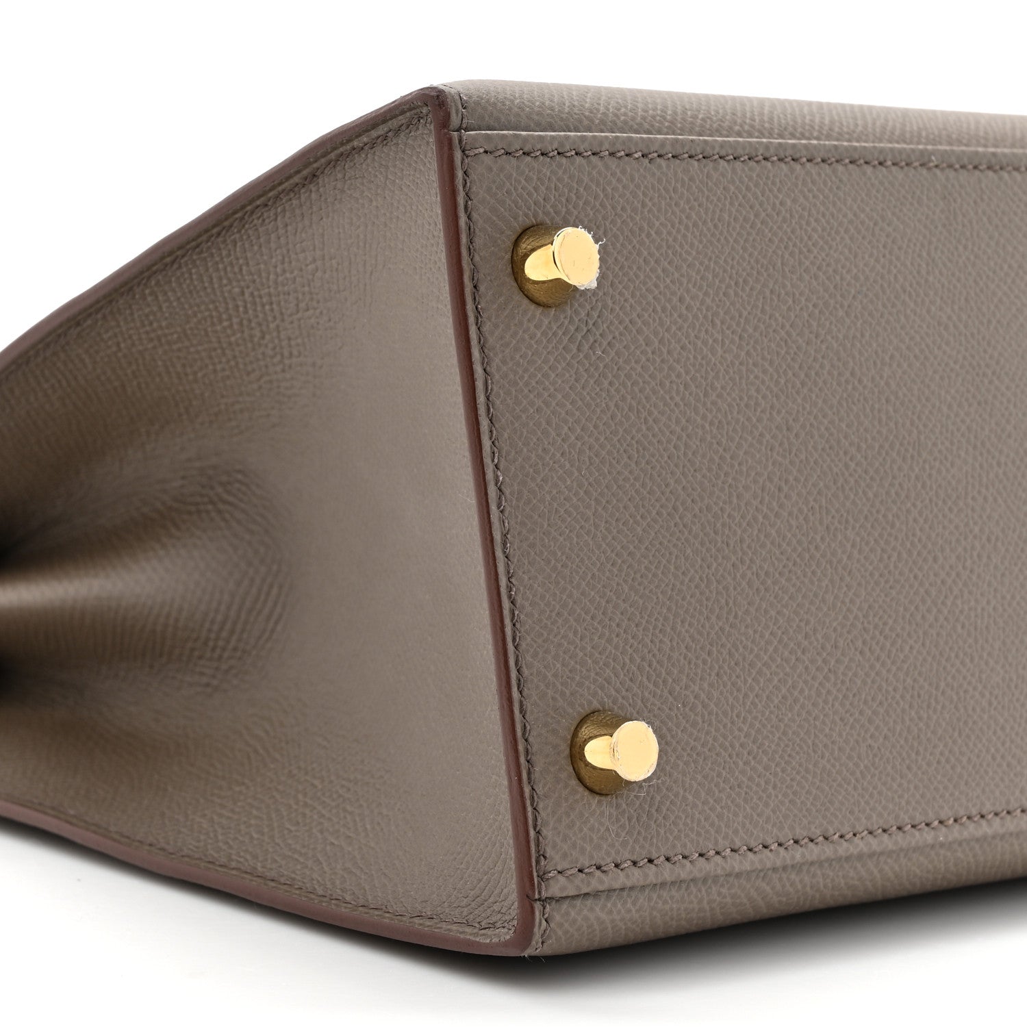 Hermes Epsom Kelly Sellier 28 Etain 10 of 11