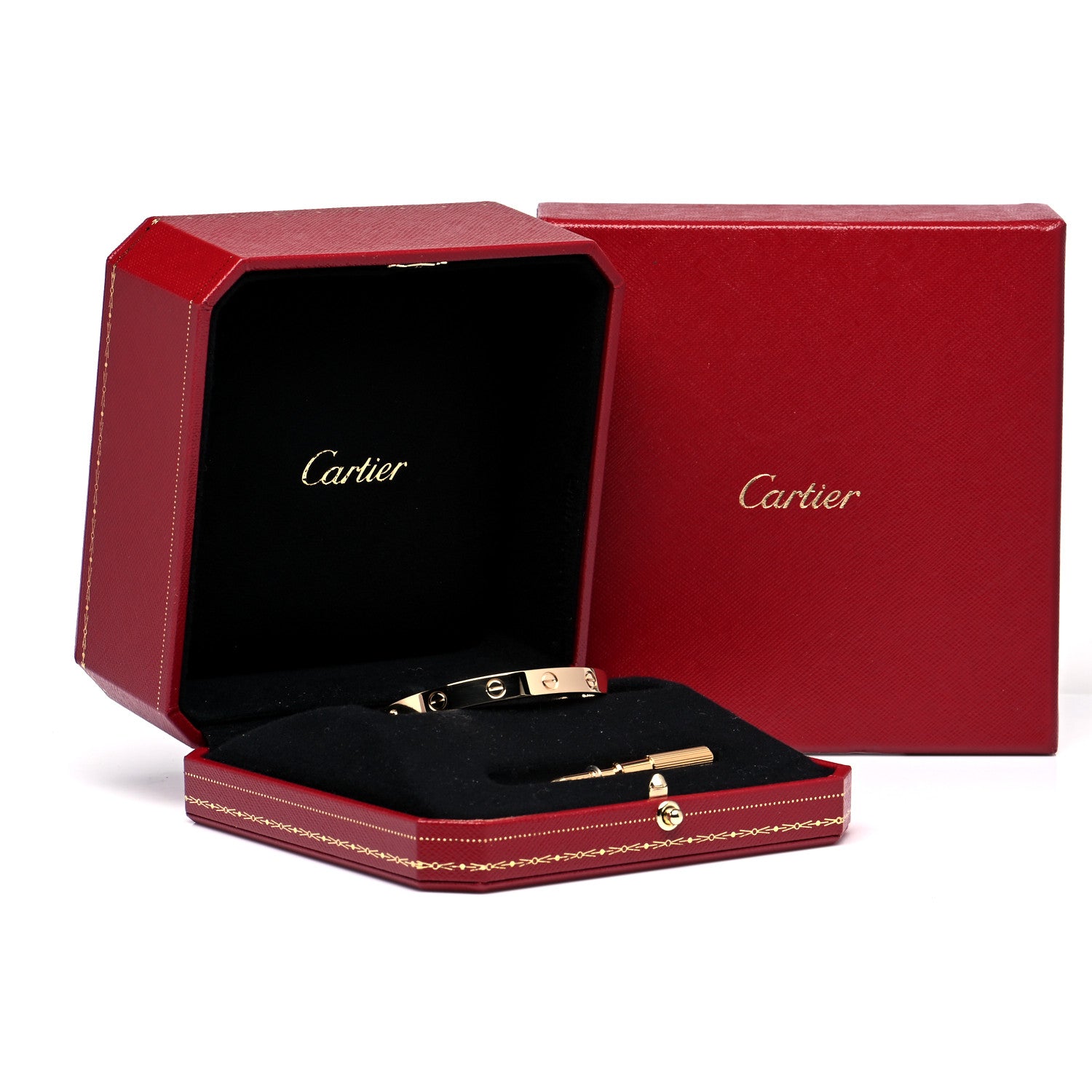 Cartier 18K Yellow Gold LOVE Bracelet 16 8 of 8