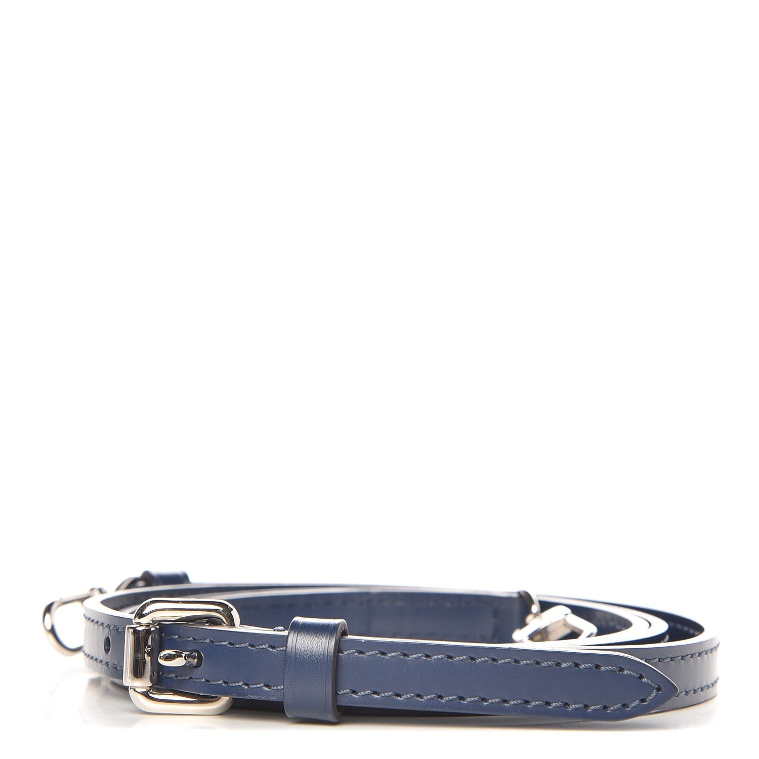 Louis Vuitton Calfskin 16mm Adjustable Shoulder Strap Indigo 2 of 4