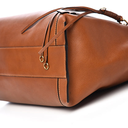 Chloe Smooth Calfskin Medium Milo Shopping Tote Caramel 9 of 10