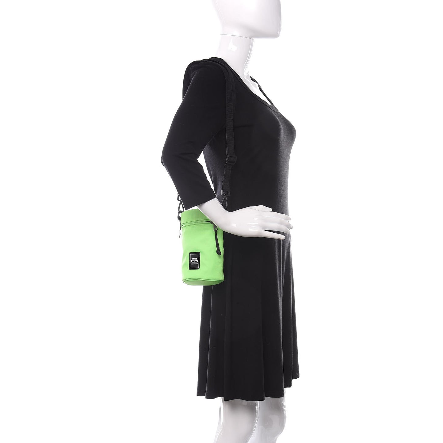 Sustainable Casual Nylon Sharp Weekend Bottle Holder Light Fluo Green