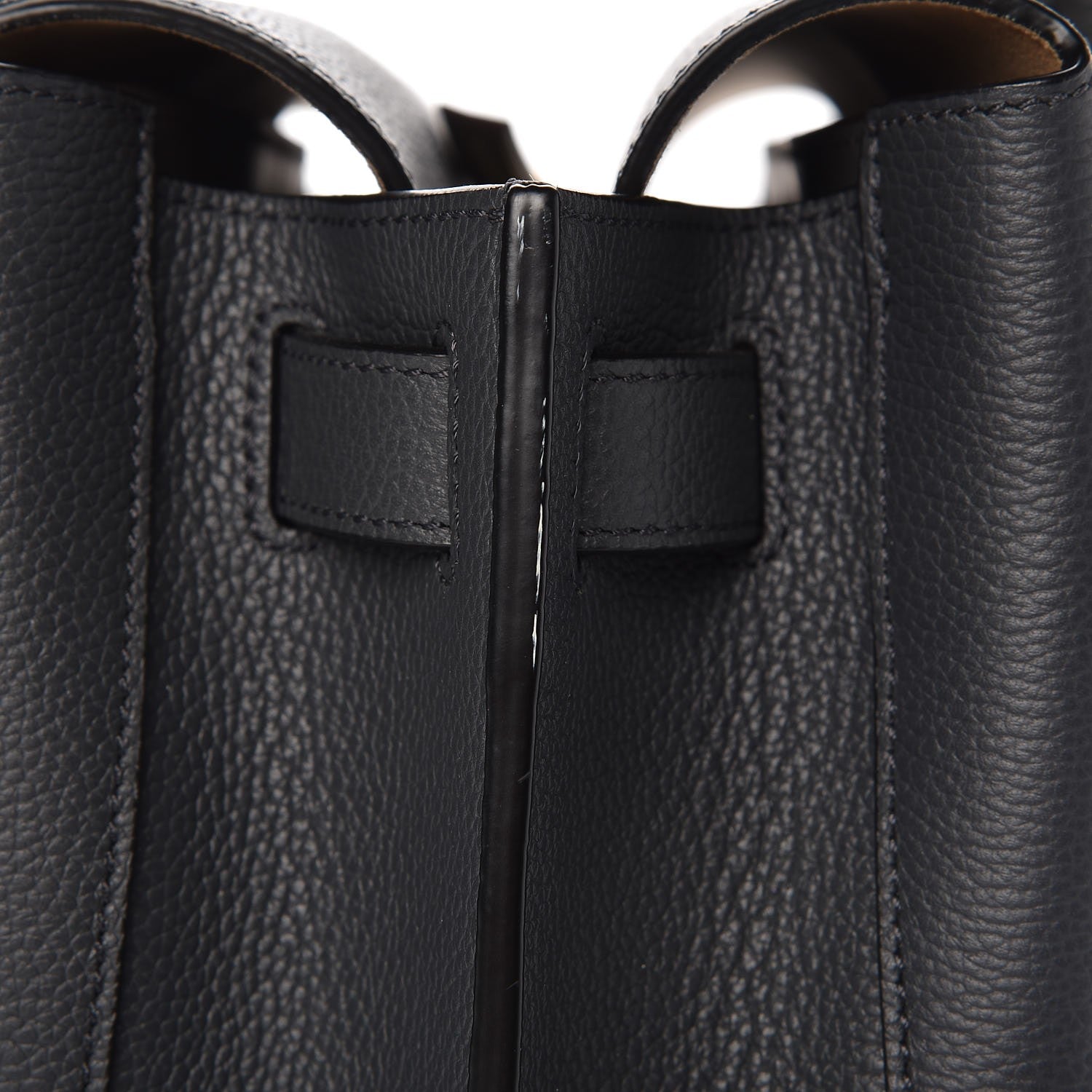 MCM Grained Calfskin Medium Milla Tote Phantom Grey 18 of 22